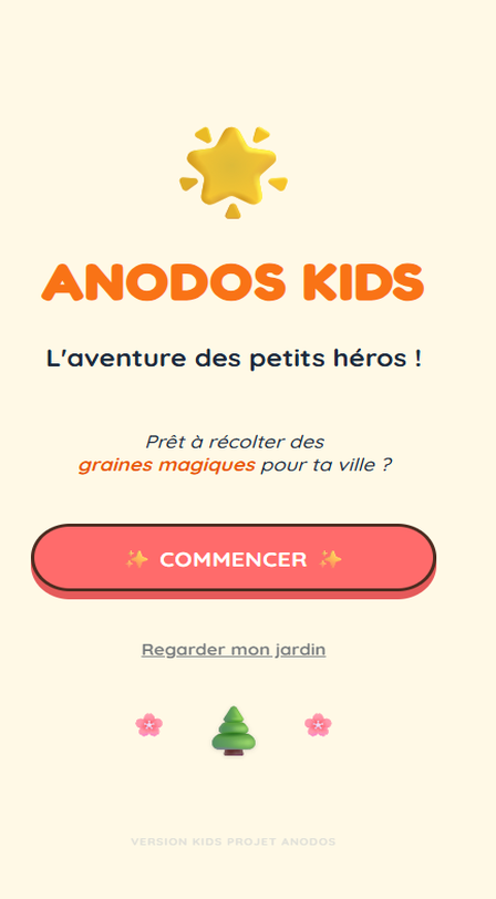 Aperçu du prototype Enfant