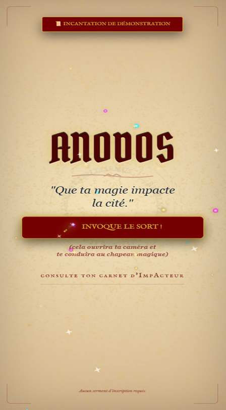 Aperçu du prototype Sorcellerie
